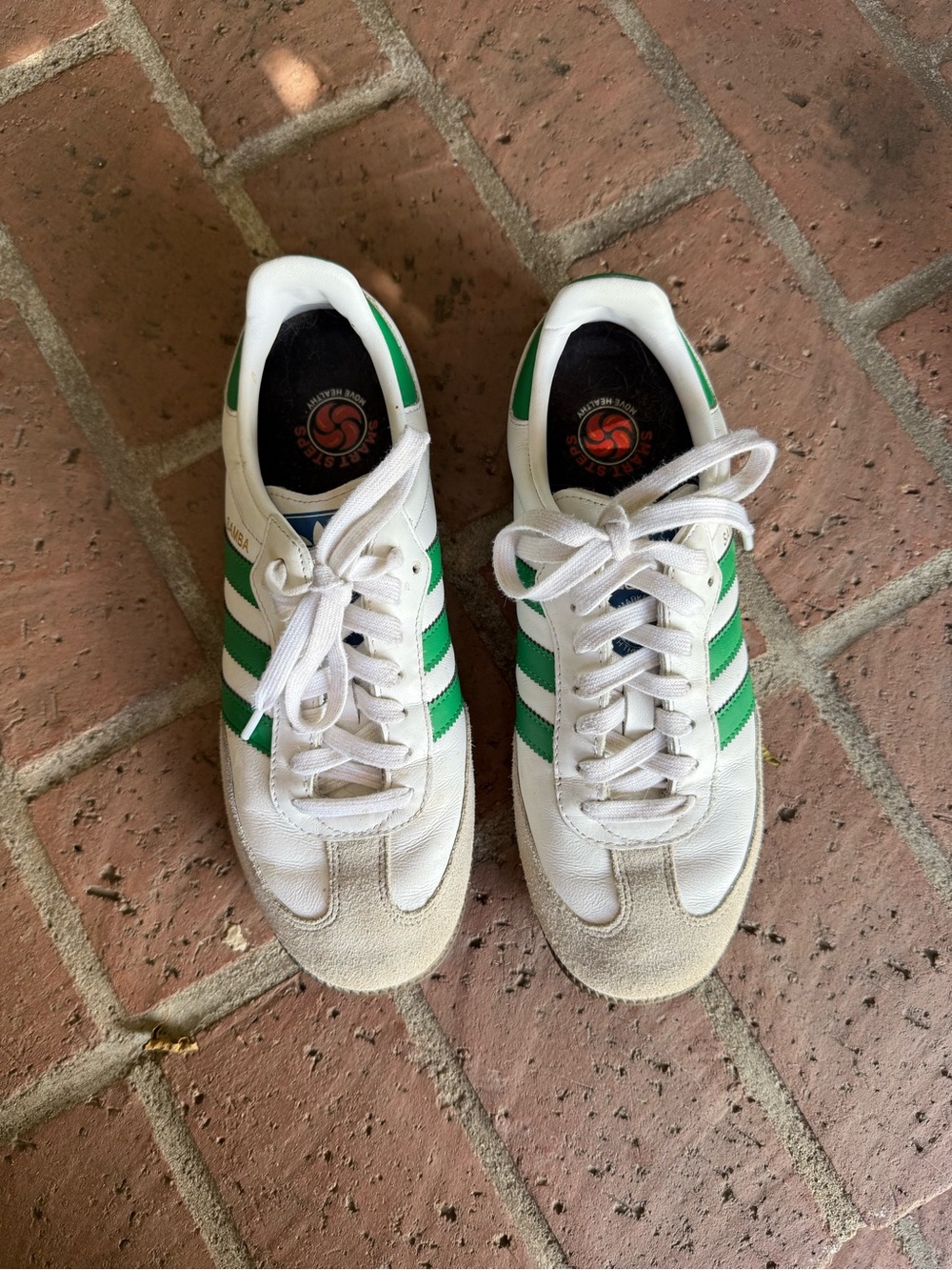 adidas Samba OG Sneakers – Men’s White/Collegiate Green